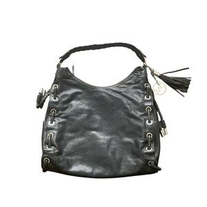 Michael Kors Slouchly Shoulder Hobo black leather bag